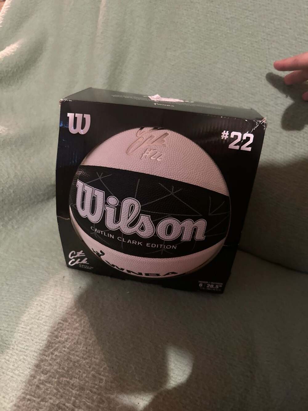 Wilson Caitlin Clark X WNBA Ascent Basketball Size 6 (28.5")